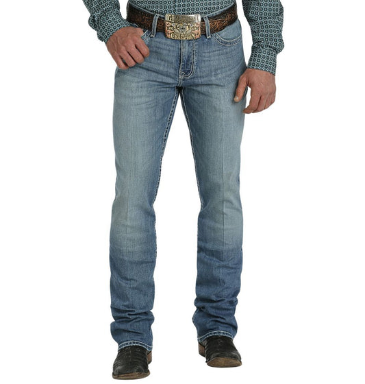 Cinch Men's Ian Light Stonewash Performance Denim Jeans