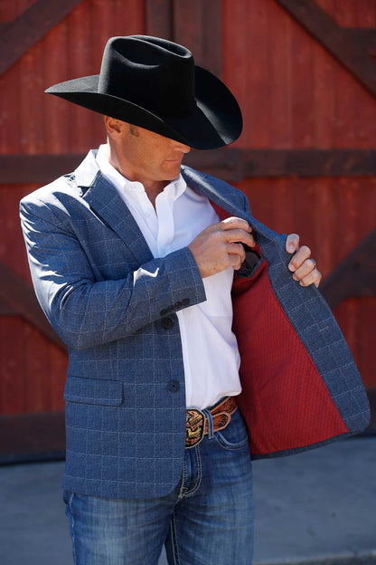 Cinch Men's Sport Coat Navy