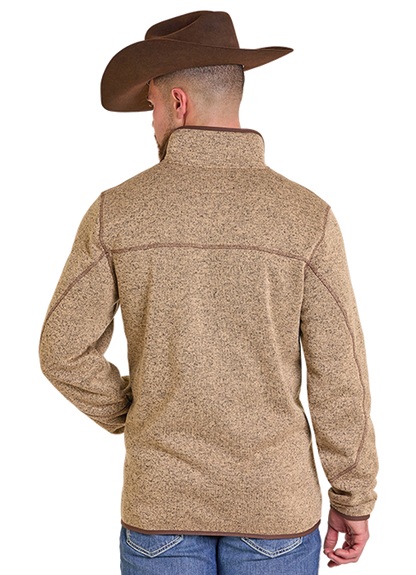 Henley Pullover Tan