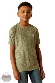 ARIAT Tree Bark Camo Charger T-Shirt