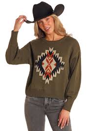 Sweater With Aztec - BW32T05267
