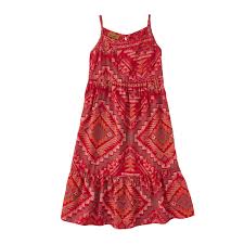 112346572 WRANGLER DRESS RED GIRLS