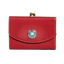 Gypsum Trail Coin Purse in Red