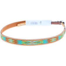 M&F Western Products MF 5/8" Blue and Green Aztec Hat Band