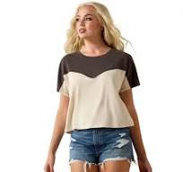 Ariat Women's Lucky Yoke Cropped T-Shirt