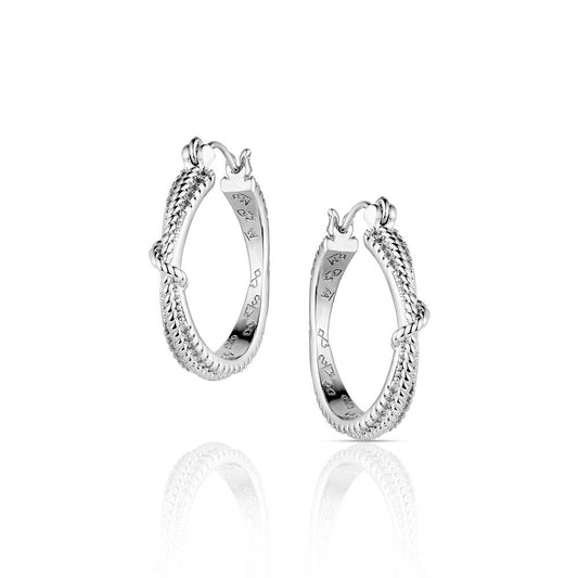 Cowgirl Ice Hoop Earrings