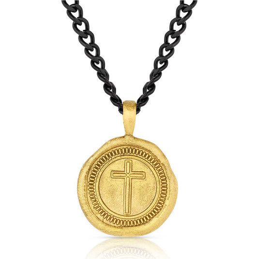 Seal of Faith Cross Necklace