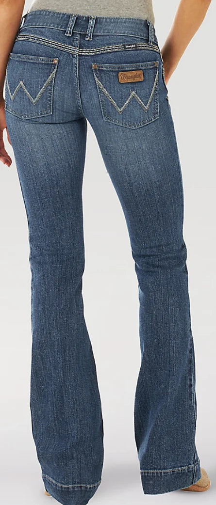Wrangler® Retro® Sadie Trouser Jean - Low Rise - 112317287