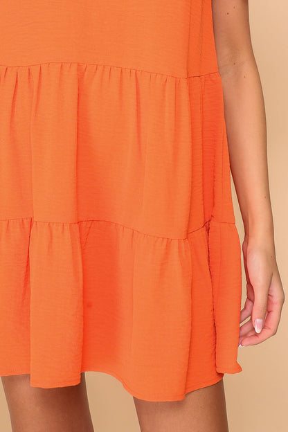 TIMING - Airflow Tiered Mini Dress