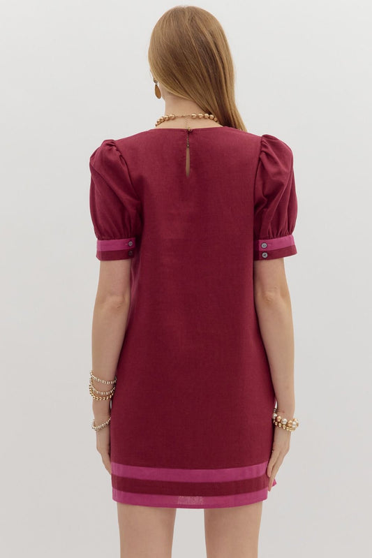 Puff Sleeve Dress