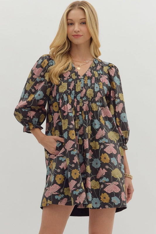 Floral Print Dress