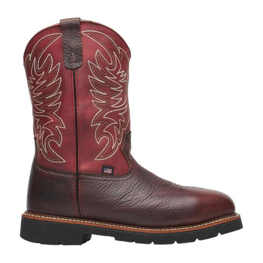 Western Work Series - 11" Chili/Crimson Composite Toe
