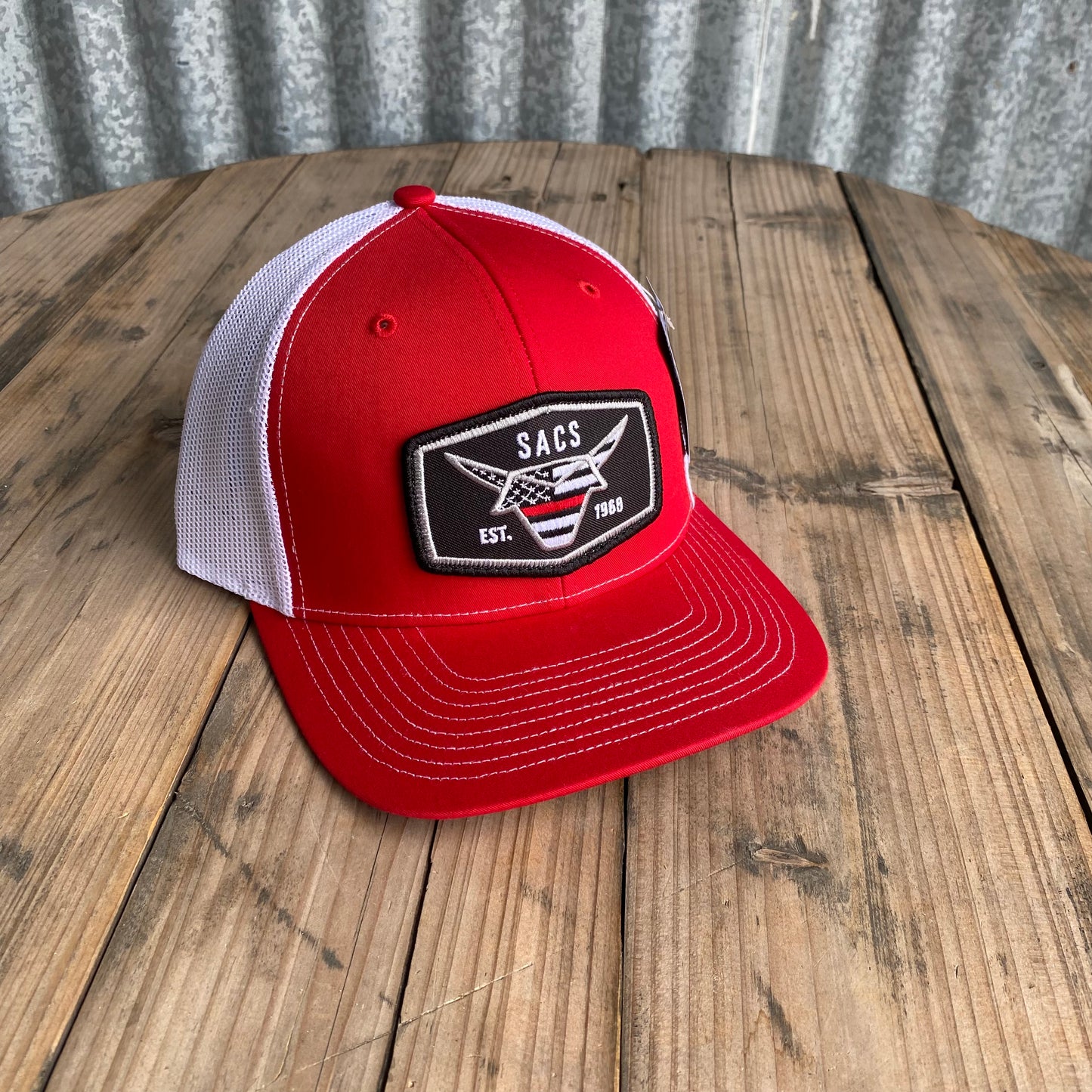 SACS RED LINE CAP IN RED