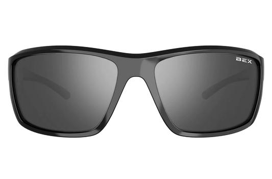 BEX CREVALLE BLK/SIL SUNGLASSES