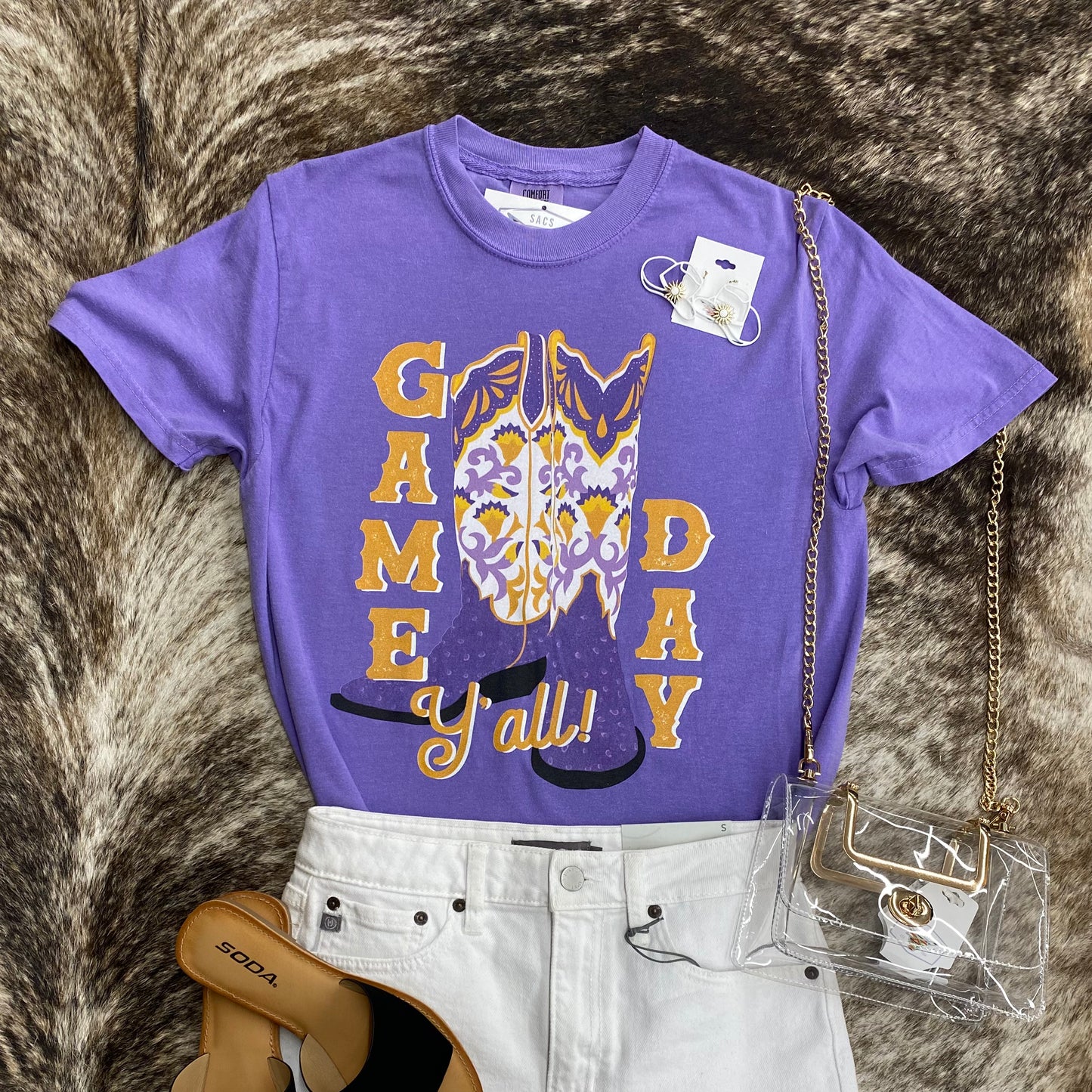 GAME DAY BOOTS TEE