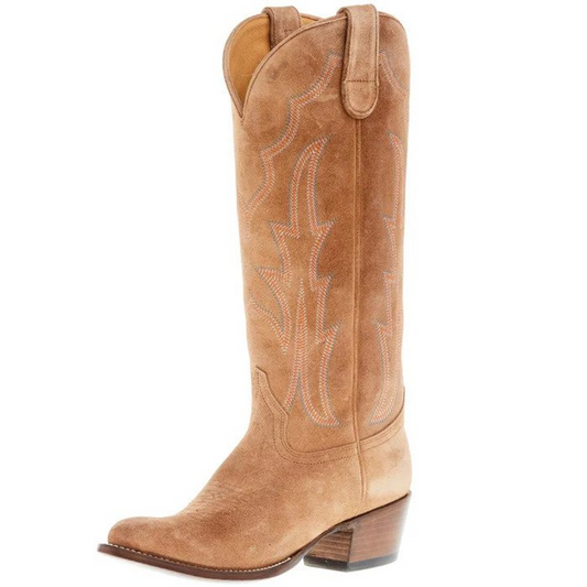 MACIE BEAN BOOTS IN TAN SUEDE