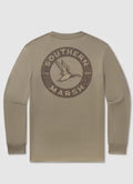 LS Inflight Camo Tee in Stonewall Olive by Southern Marsh