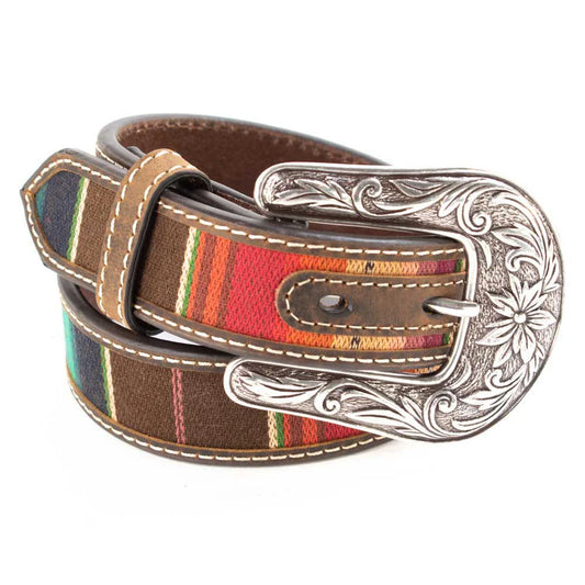 Nocona - Girl's Serape Multi Colored Western Belt - N4440797