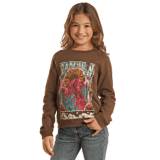 RAMBLIN GRAPHIC PULLOVER - BG91T02375