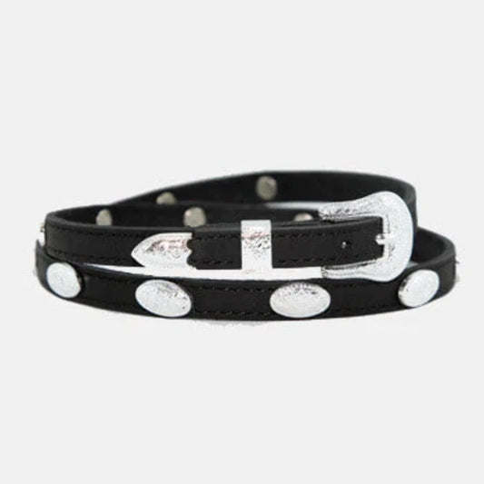 M&F Western Concho Hat Band- Black 0237401