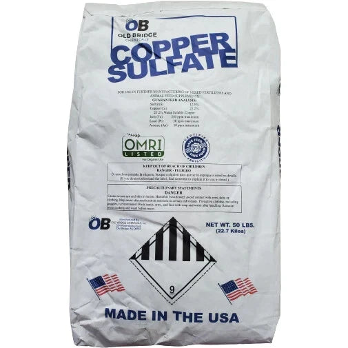 COPPER SULFATE SM GRAN 50#