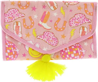 PINK DISCO COWGIRL ORGANIZER