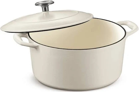 #5 WHITE DUTCH OVEN ENAMEL