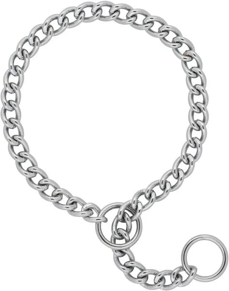 Herm Sprenger Training Dog Chain Slip Collar, 18-in neck, 3.0-mm wide