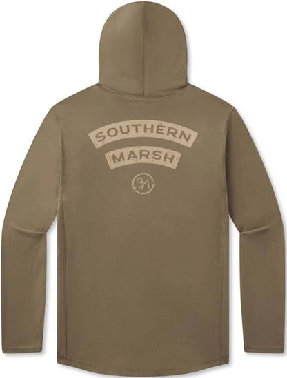 Southern Marsh Classic Hoodie Long Sleeve Tee - Arched Marsh