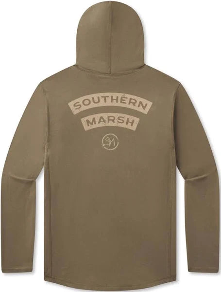 Southern Marsh Classic Hoodie Long Sleeve Tee - Arched Marsh