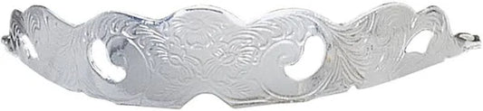 HEEL CAP FILIGREE SILVER