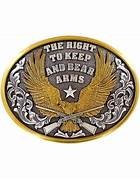 Nocona "the right to keep and bear arms" belt buckle