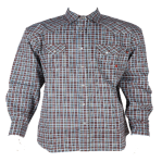 MENS FR PLAID/PRINT SNAP SHIRT