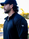 Canyon Performance Quarter Zip— Black