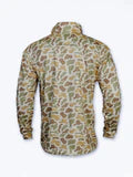 Canyon Performance Quarter Zip-Marsh Camo